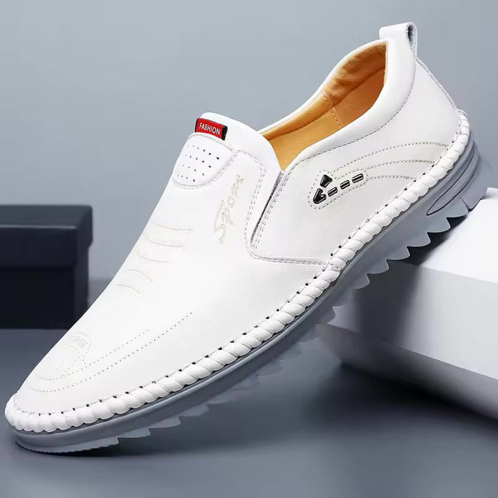 Men's supportive walking shoes with advanced orthopedic features, ideal for active lifestyles & all-day comfort.