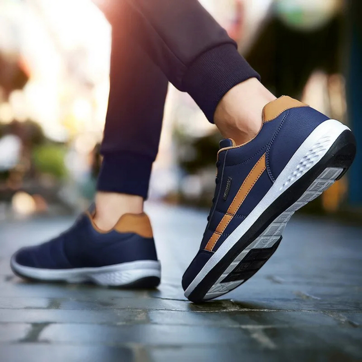High-quality men's orthopedic shoes, engineered for maximum foot comfort & stability during prolonged wear.