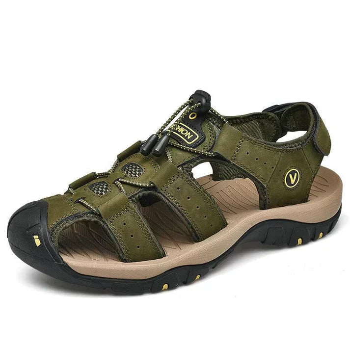 Men's casual orthopedic sandals providing all-day comfort and stability