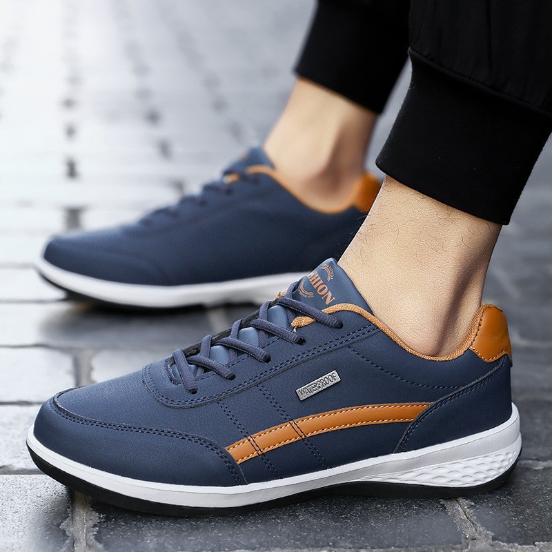 Men's orthopedic shoes with ergonomic sole for all-day comfort and support.
