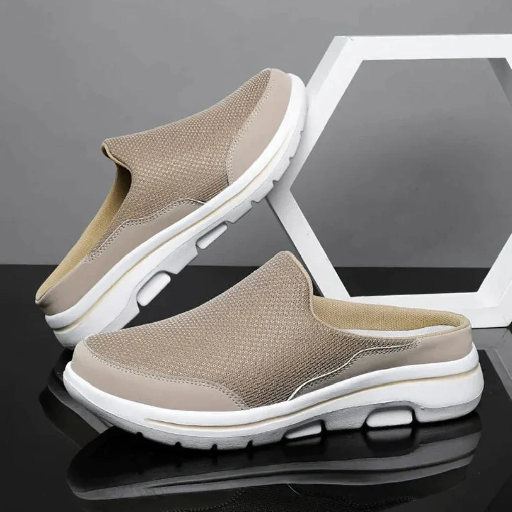 Durable men's sports sandals, ergonomically designed for orthopedic support and everyday comfort.