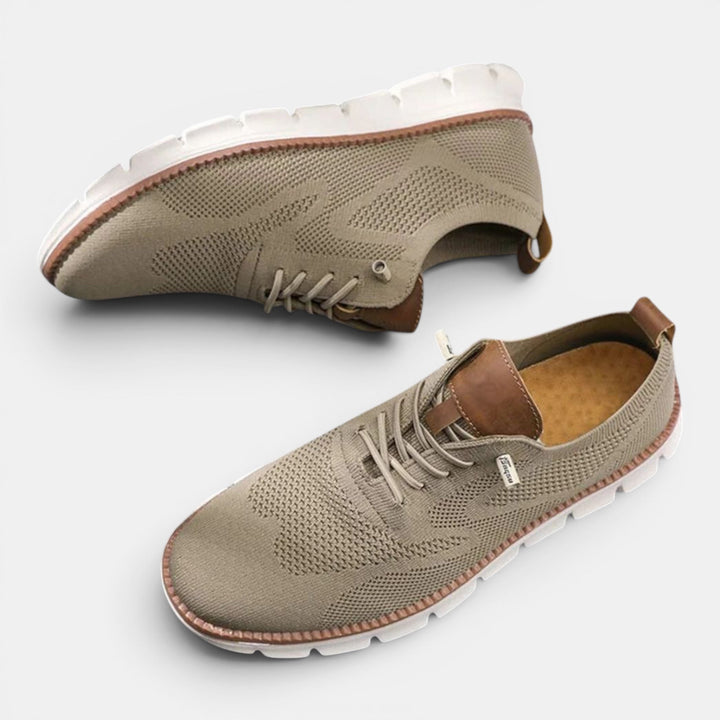 Men's supportive orthopedic walking shoes, engineered for all-day comfort and stability.