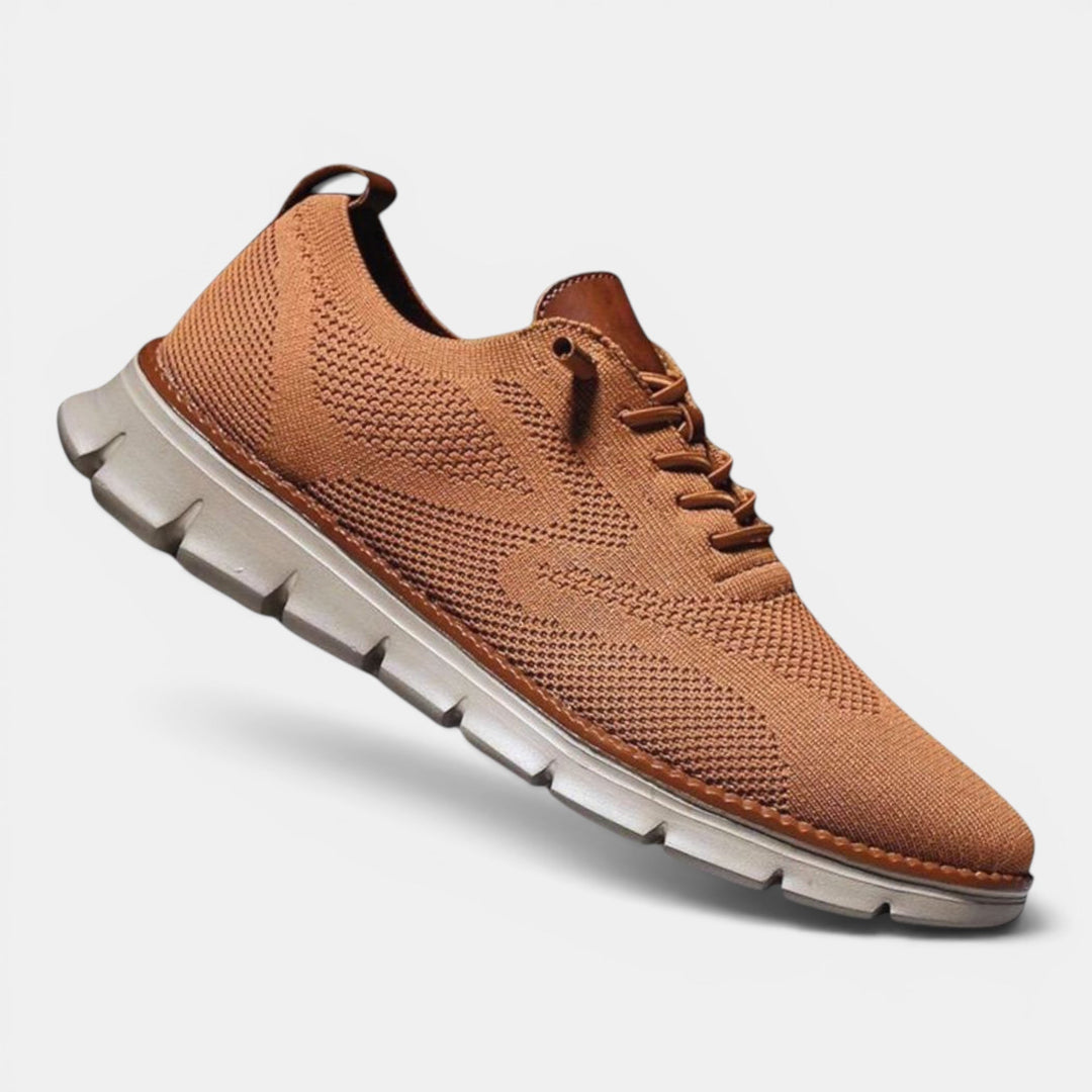 Premium men's comfortable walking shoes, orthopedic features with arch support for active daily use.