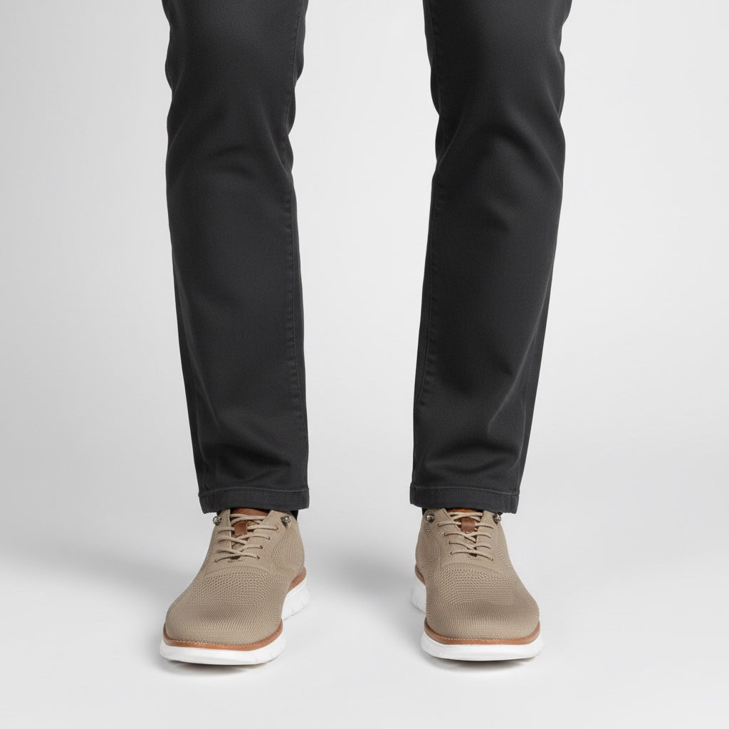 Men's orthopedic shoes offering superior arch support and a wide toe box for ultimate comfort.
