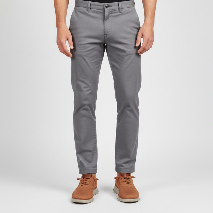 Active men's footwear, comfortable and supportive, featuring arch support for extended walking.