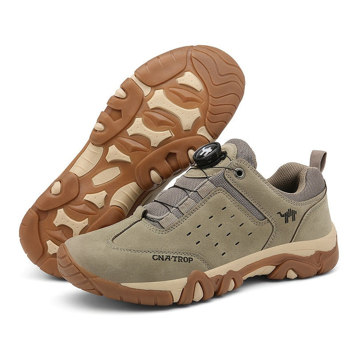 Men's foot support walking shoes, orthopedic design with a cushioned comfort sole and reliable arch support.