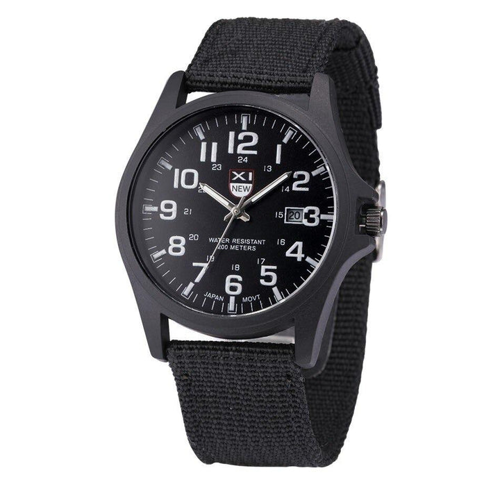 Water-resistant sport watch for men, perfect for active adventures and everyday wear.