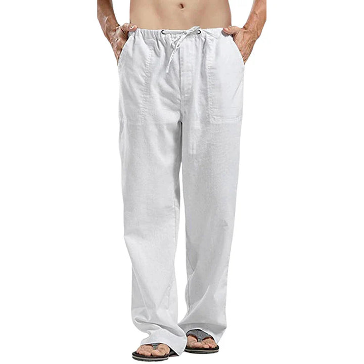 Men's oversized fit summer pants, breathable & relaxed for ultimate comfort. Ideal for casual wear & vacations.