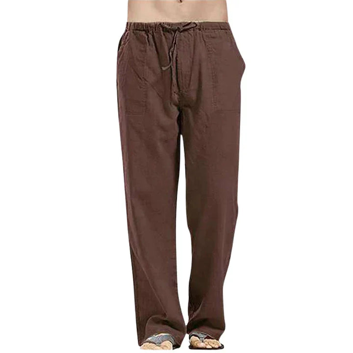 Casual men's oversized pants, light & airy. Great for beach, vacation wear, or everyday summer fashion.