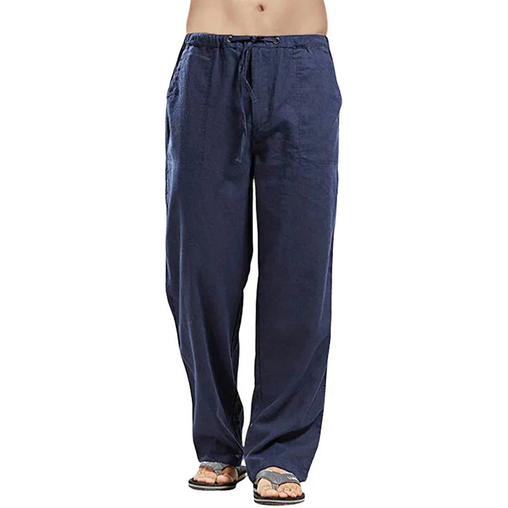 Stylish men's spring/summer pants. Oversized, wide-leg, & breathable for ultimate relaxed comfort & casual wear.