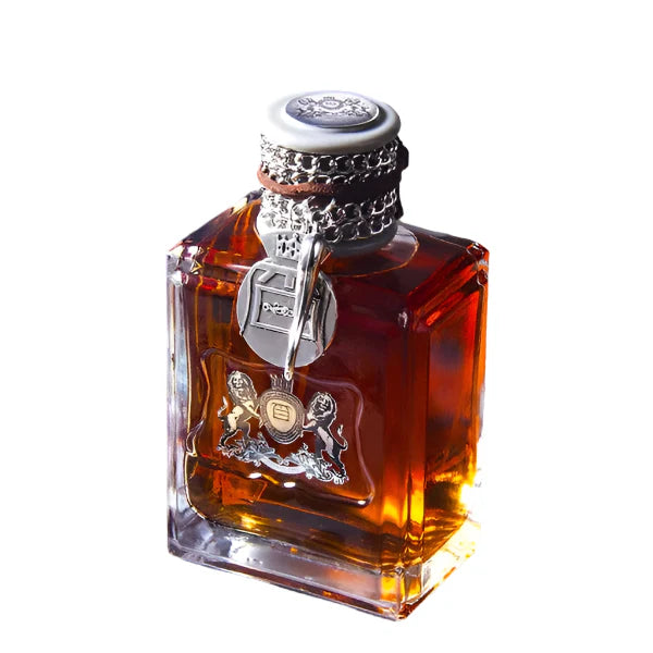 Men's pheromone cologne bottle with 'Attractura' label, suggesting enhanced attractiveness.