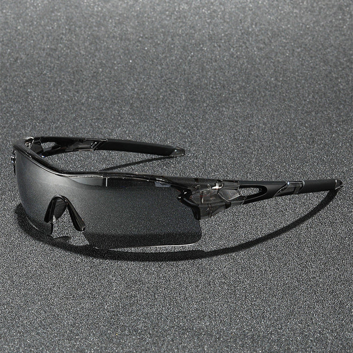 Men's outdoor sport sunglasses, polarized for fishing, running, and cycling with UV protection.