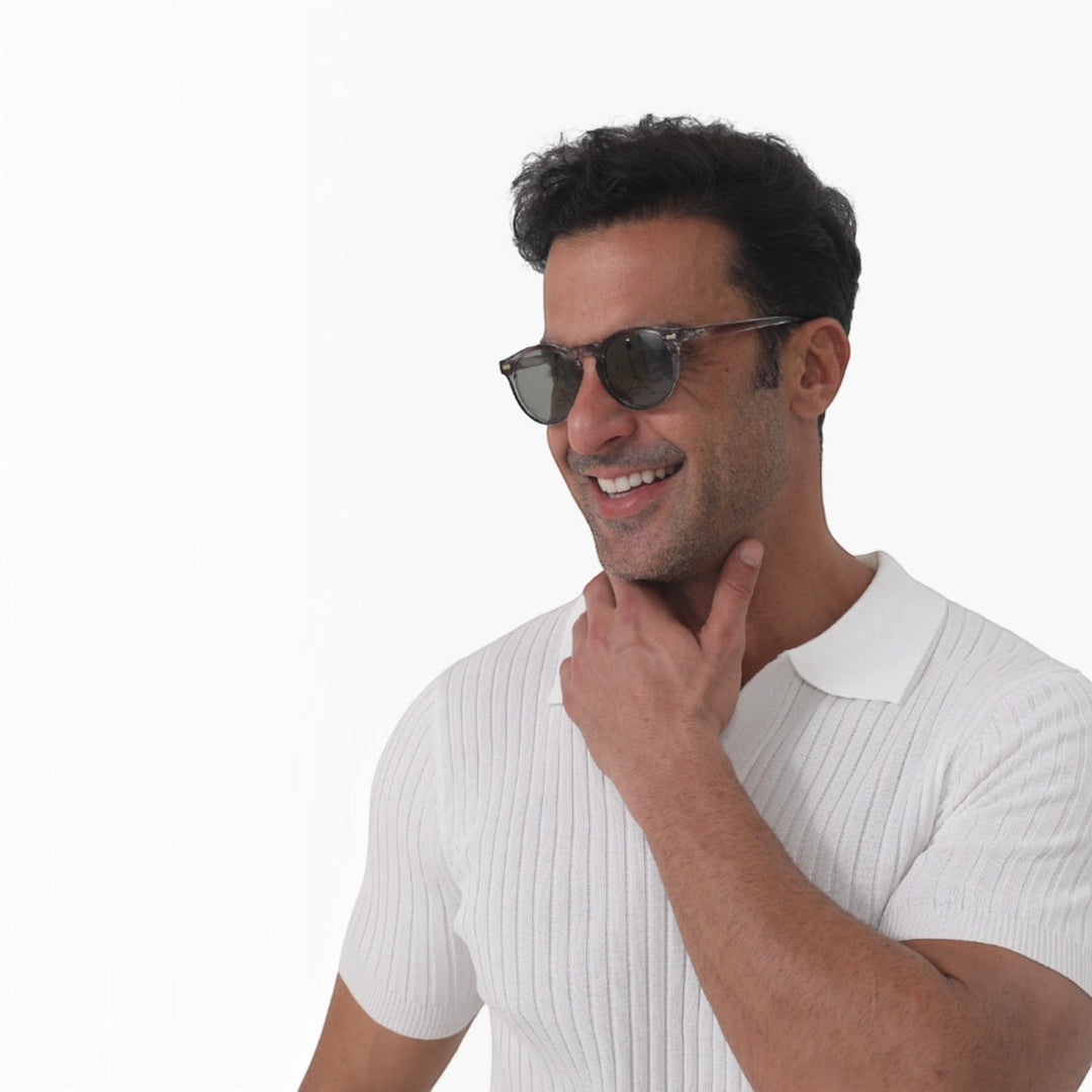Premium men's polarized sunglasses, ultimate UV protection for all outdoor activities & daily fashion.
