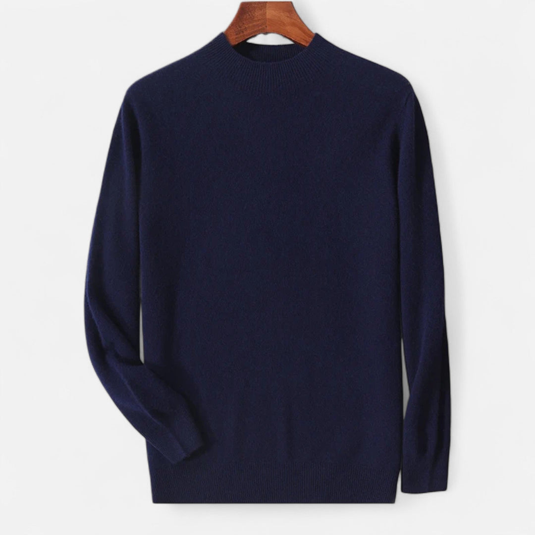 Elegant men's sweater crafted from soft, warm pure wool