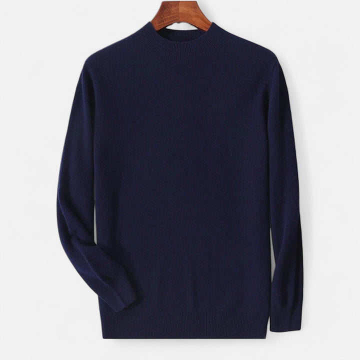 Elegant men's sweater crafted from soft, warm pure wool