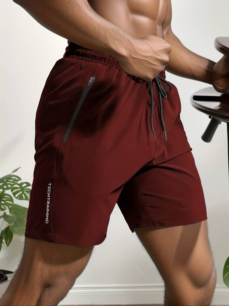 Men's quick-dry casual shorts for summer, breathable and lightweight for everyday comfort.