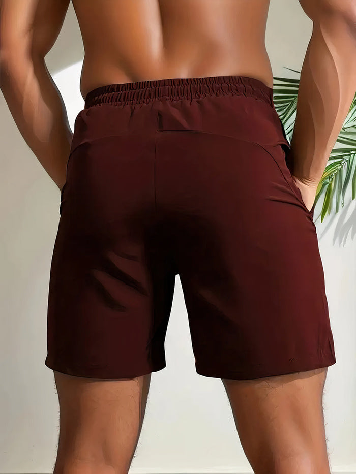 Durable men's shorts for summer, offering quick-dry performance and lightweight, breathable wear.
