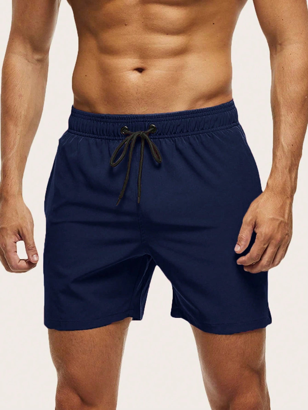 Men's quick-dry pool shorts with stretch, offering comfort & style for summer beach days.