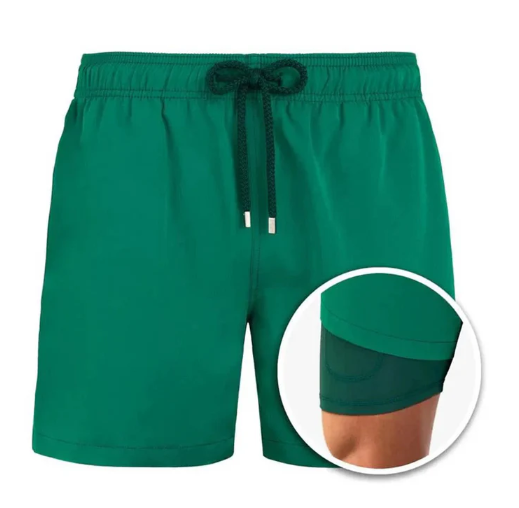Stylish men's quick-dry swim shorts. Lightweight beachwear ideal for summer fashion & athletic activities.