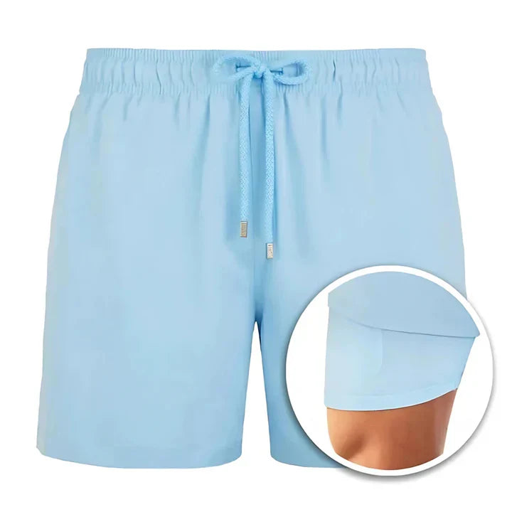 Performance men's swimwear: quick-dry athletic shorts for ultimate comfort and stylish beach fashion.