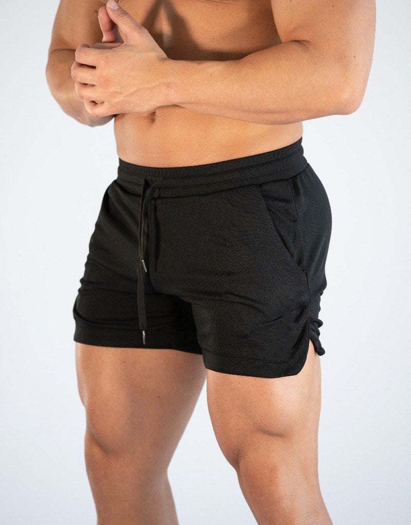 Men's quick-dry swim shorts with elastic waist, perfect for beach, pool, or casual summer wear. Essential vacation trunks.