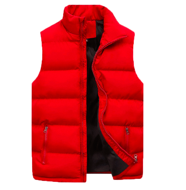 Stylish men's quilted bodywarmer vest, water-resistant and lightweight, great for casual wear and outdoor layering.