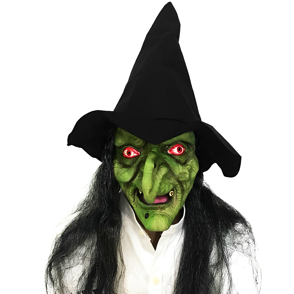 Make a statement with this realistic old man mask