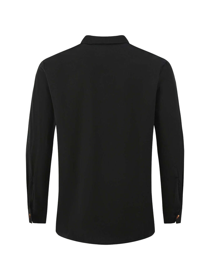 Comfortable men's relaxed fit beach set. Lightweight summer shirt & drawstring trousers for casual holidays.