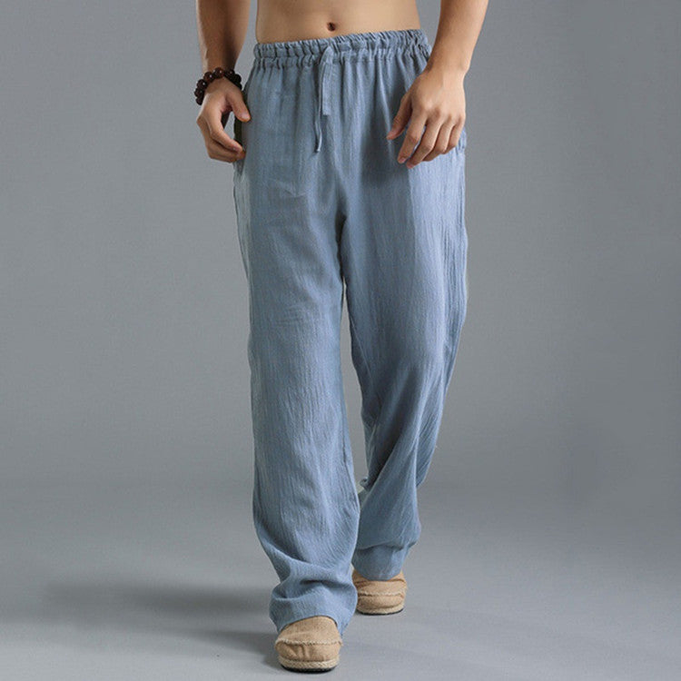 Multi-color men's relaxed fit casual pants for everyday comfort & versatile styling.