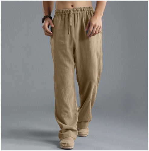 Comfortable men's relaxed fit pants, perfect casual trousers for everyday wear.