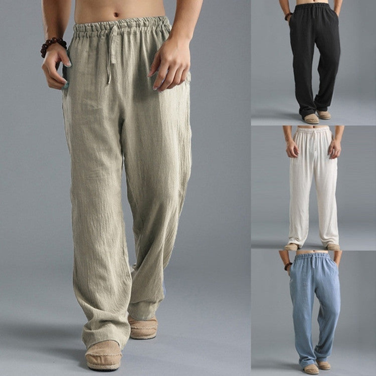Multi-color men's relaxed fit trousers, ultimate casual comfort pants for everyday.