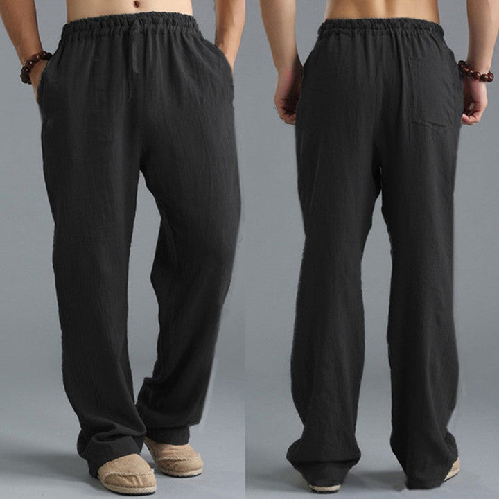 Men's casual relaxed fit trousers, ideal for comfortable everyday wear.
