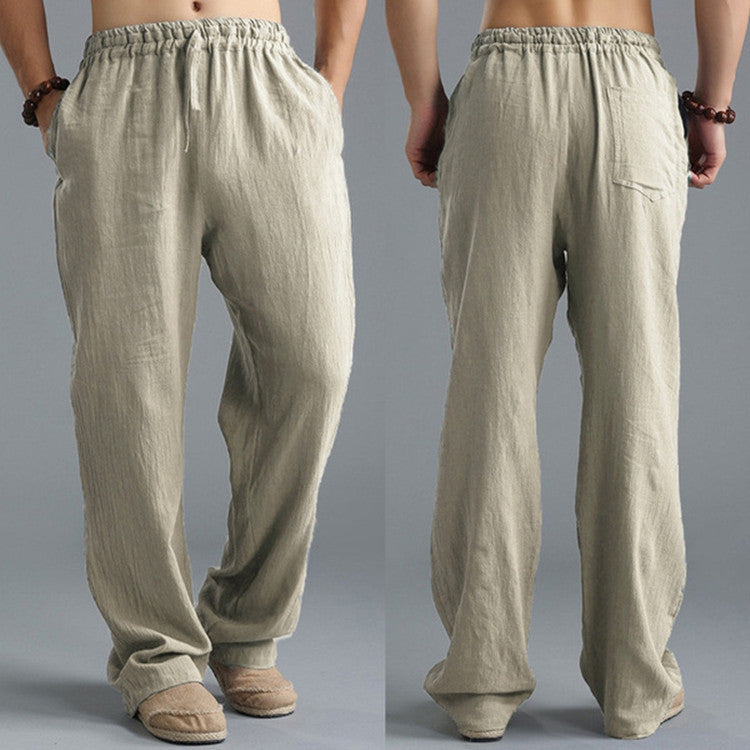 Relaxed fit men's casual trousers, offering everyday comfort & versatile style.