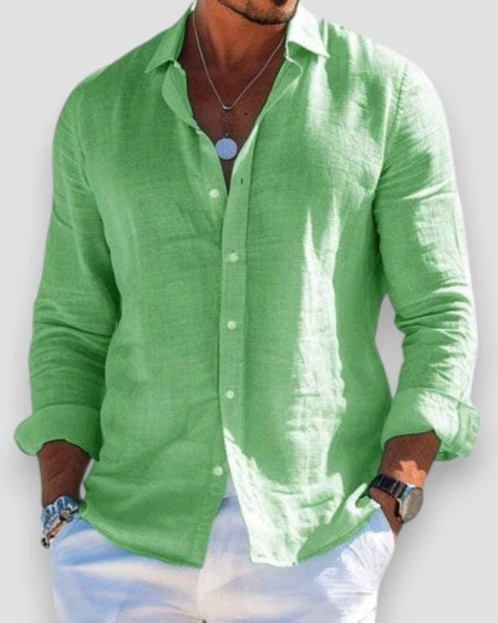 Men's relaxed fit casual short-sleeve summer shirt. Essential everyday style for warm weather & versatile fashion.