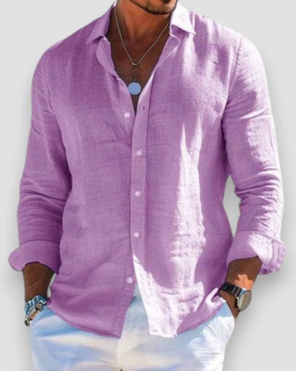 Stylish men's relaxed fit casual summer shirt, short sleeve. Effortless everyday style & comfort for warm weather.