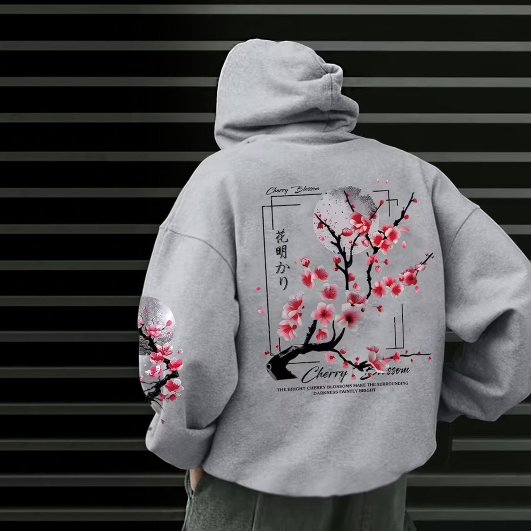 Men's relaxed fit comfort hoodie in a dark gray color, perfect for everyday casual wear.