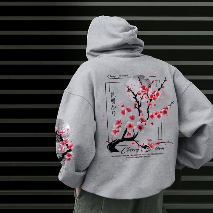 Men's relaxed fit comfort hoodie in a dark gray color, perfect for everyday casual wear.