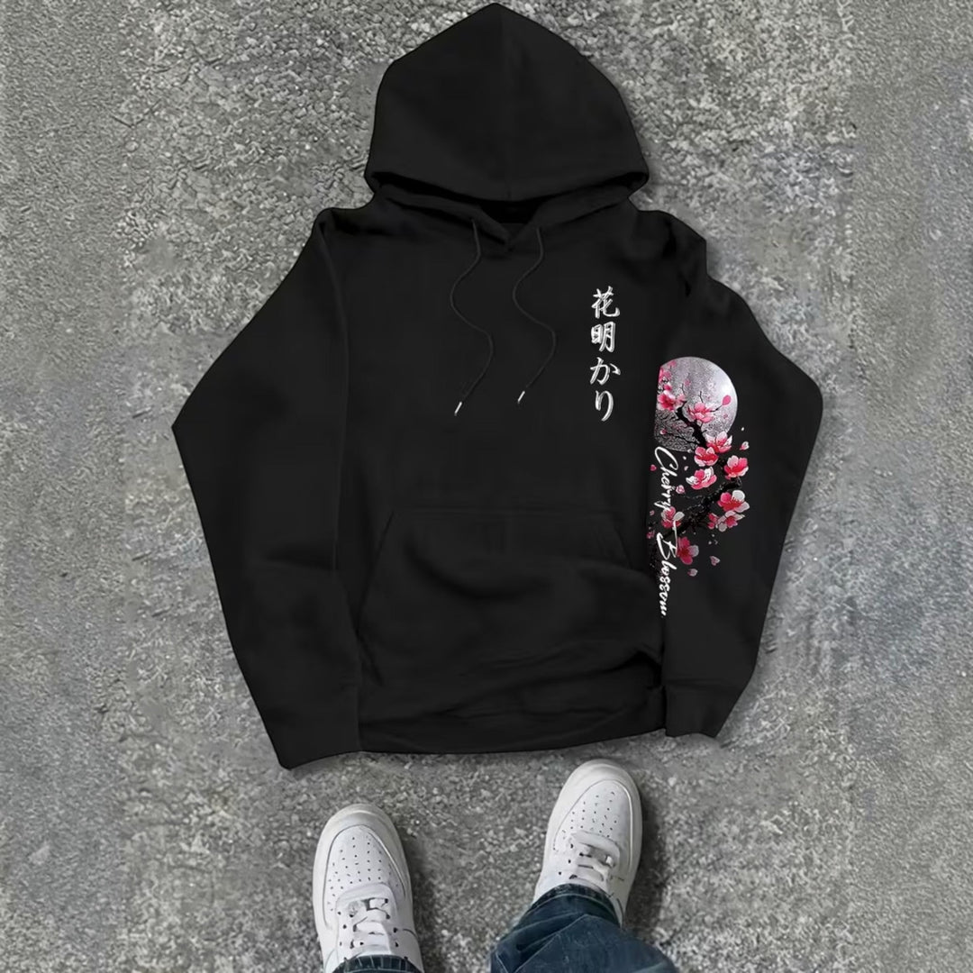 Men's everyday comfort hoodie, perfect for layering during colder fall & winter days.