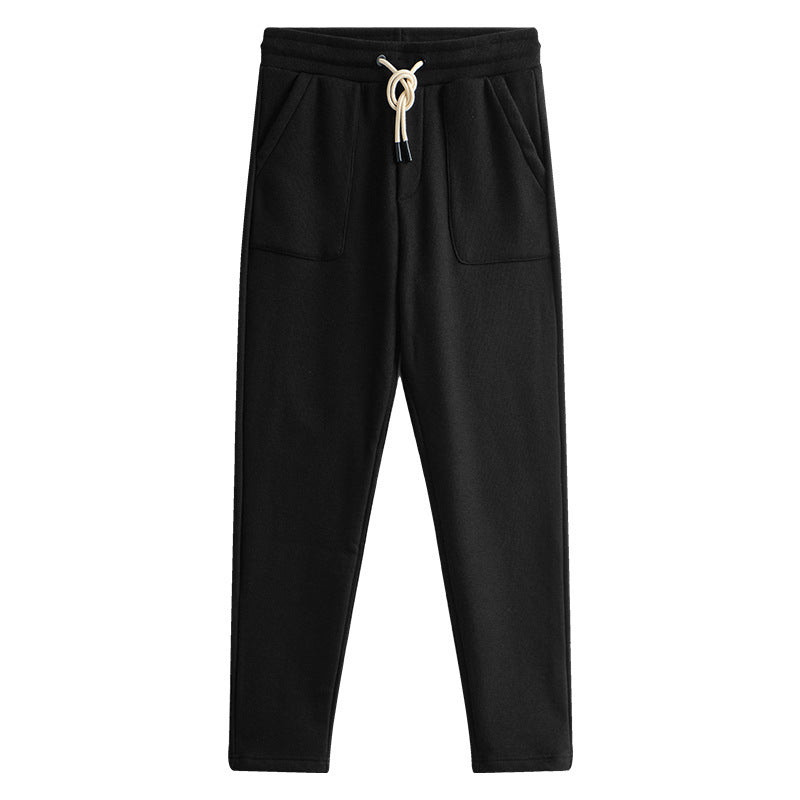Stylish men's relaxed fit athletic joggers, perfect for activewear or comfortable loungewear. Features a drawstring waist.