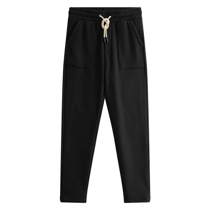 Stylish men's relaxed fit athletic joggers, perfect for activewear or comfortable loungewear. Features a drawstring waist.