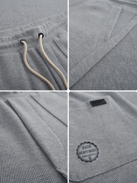 Versatile men's relaxed fit joggers for a smart casual look. Comfortable athletic pants with a straight leg for all-day wear.