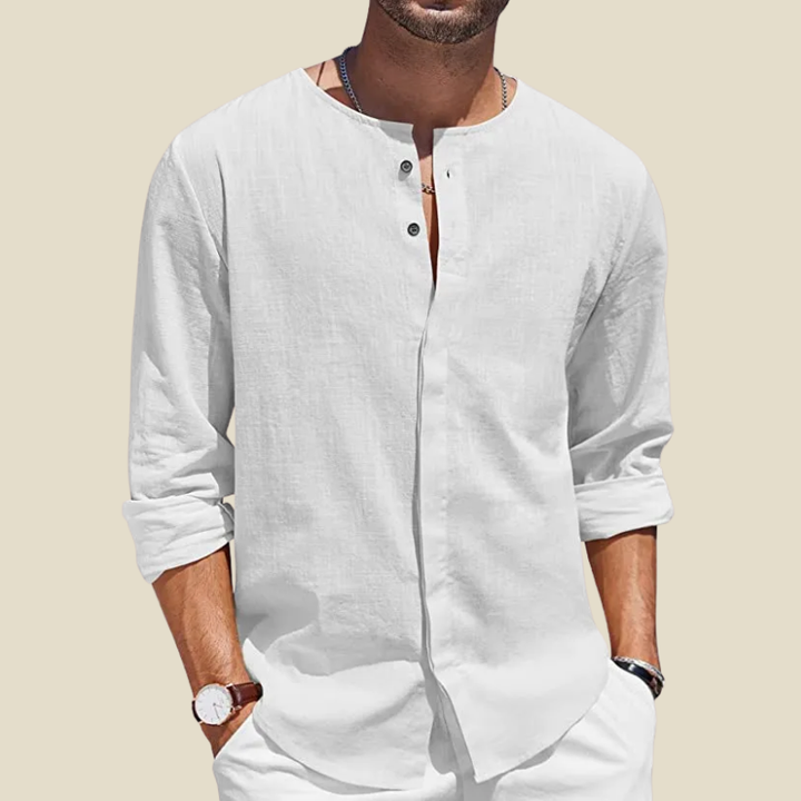 Comfortable men's striped polo shirt, relaxed fit, a must-have for casual weekend apparel.