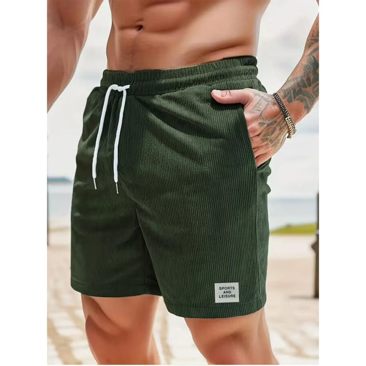 Comfy men's relaxed fit shorts designed for spring and summer, great for everyday wear and warm weather.