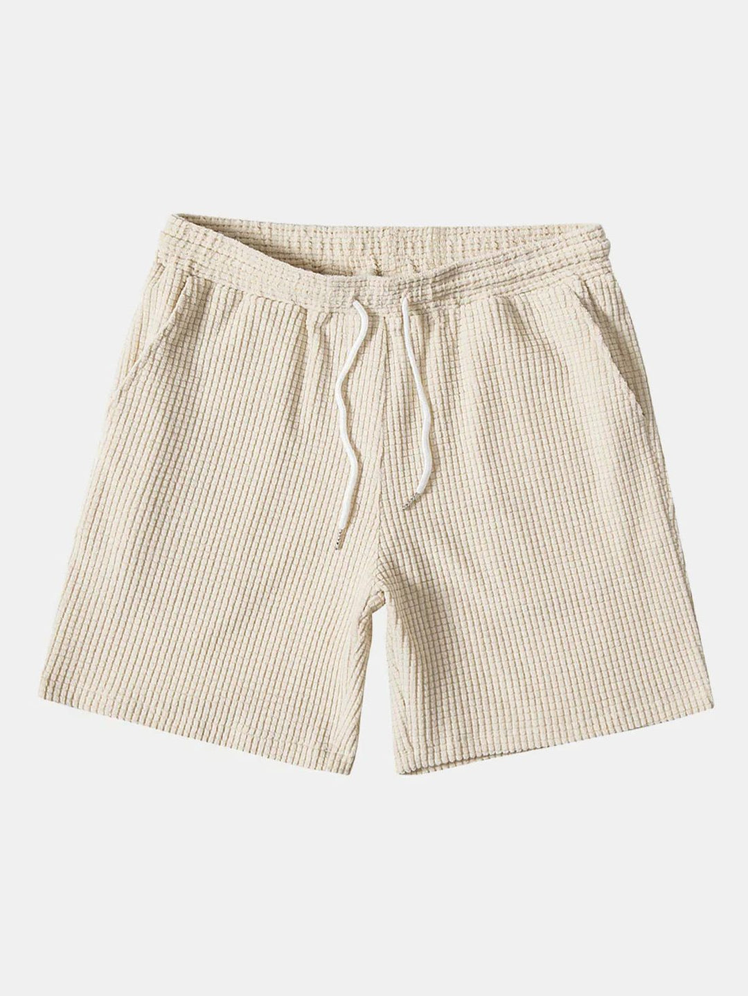 Summer fashion: Men's two-piece relaxed fit short sleeve shirt and shorts set for casual comfort.
