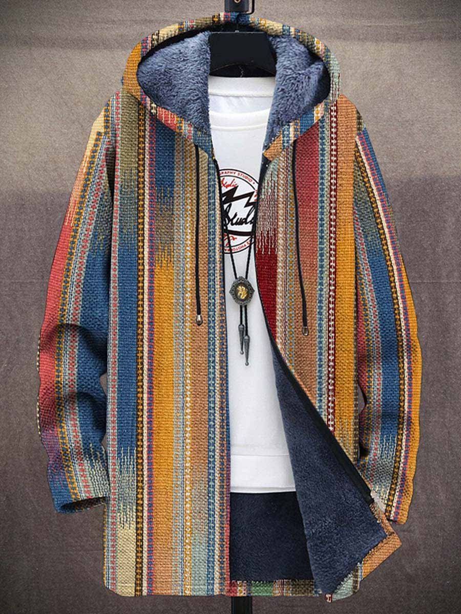 Streetwear-ready men's retro colorblock vest, a vintage style sleeveless jacket.