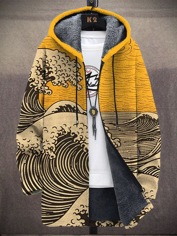 Versatile men's retro colorblock vest, a vintage style sleeveless jacket for spring/fall.