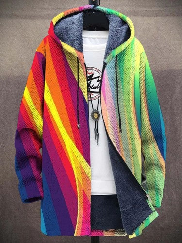 Men's retro colorblock layering vest, perfect for casual spring and fall fashion.