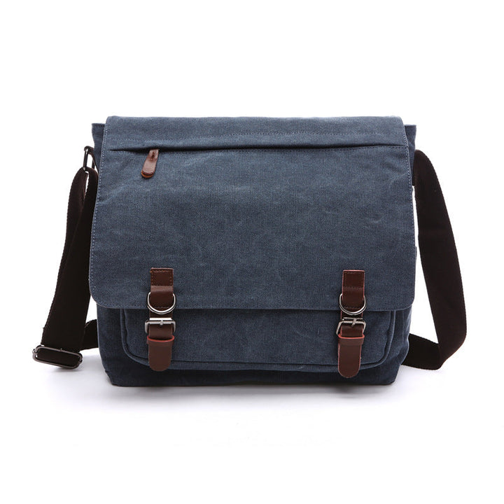 Men's Rugged Canvas Shoulder Bag - Daily Carry Companion