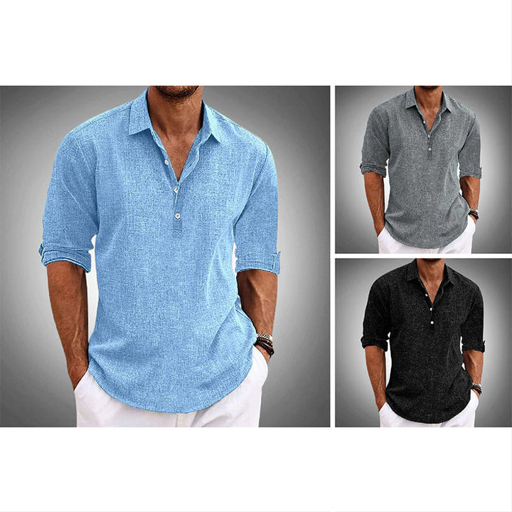 Men's fashion: a comfortable short sleeve button-down shirt for summer