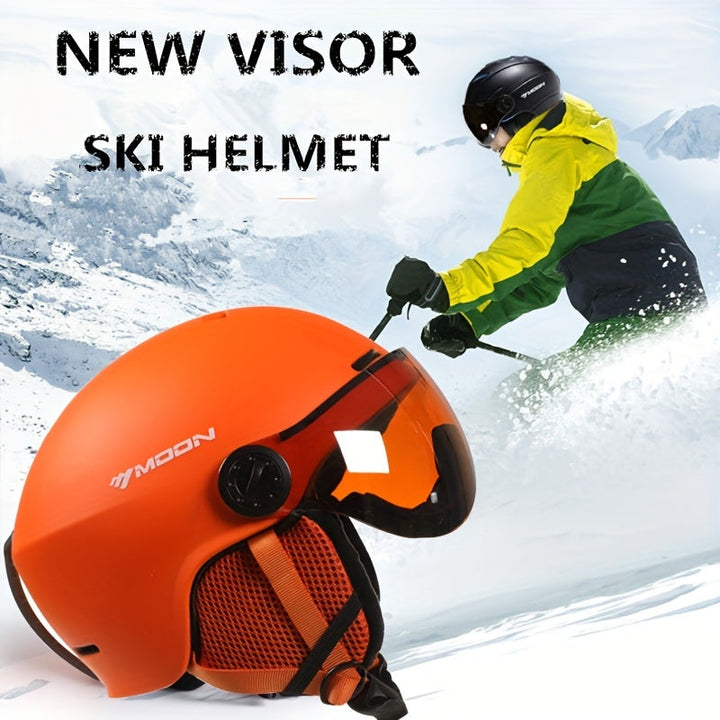 High-quality protective headwear for skiing and snowboarding.